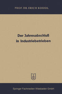Vorderes Coverbild Der Jahresabschluß in Industriebetrieben