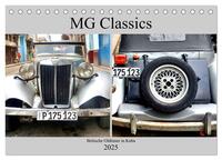 Vorderes Coverbild MG Classics - Britische Oldtimer in Kuba (Tischkalender 2025 DIN A5 quer), CALVENDO Monatskalender