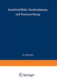 Vorderes Coverbild Innerbetriebliche Standortplanung und Raumzuordnung