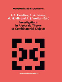Vorderes Coverbild Investigations in Algebraic Theory of Combinatorial Objects