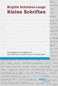 Vorderes Coverbild Kleine Schriften
