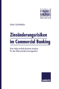 Vorderes Coverbild Zinsänderungsrisiken im Commercial Banking