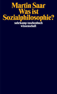 Vorderes Coverbild Was ist Sozialphilosophie?
