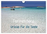 Vorderes Coverbild Formentera - Urlaub für die Seele (Wandkalender 2025 DIN A4 quer), CALVENDO Monatskalender
