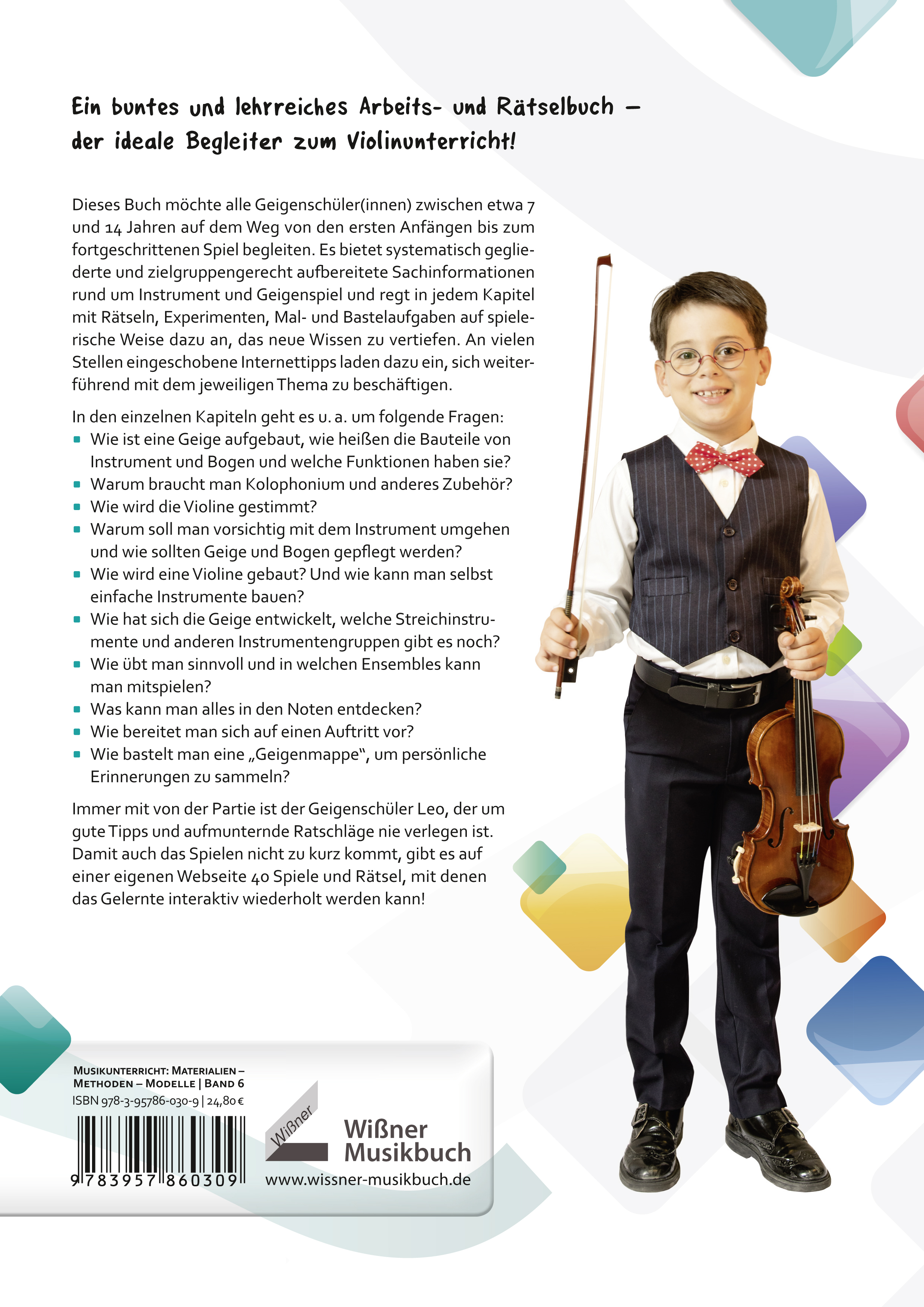 Rückseitencover Der Violinbegleiter