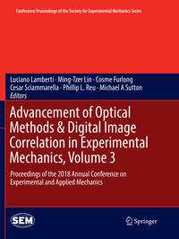 Vorderes Coverbild Advancement of Optical Methods & Digital Image Correlation in Experimental Mechanics, Volume 3