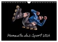 Vorderes Coverbild Momente des Sport (Wandkalender 2026 DIN A4 quer), CALVENDO Monatskalender