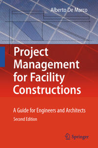 Vorderes Coverbild Project Management for Facility Constructions