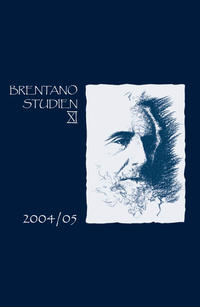Vorderes Coverbild Brentano Studien. Internationales Jahrbuch der Franz Brentano Forschung / Werte