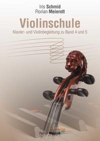 Vorderes Coverbild Violinschule, Klavier- und Violinbegleitung zu Band 4 und 5