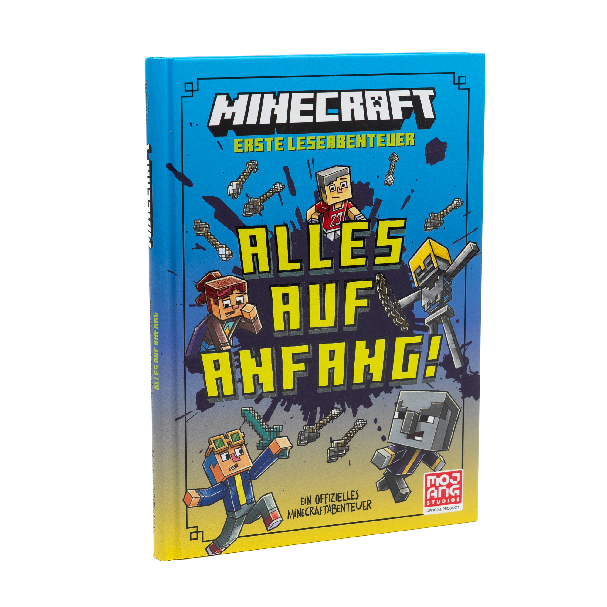 Beispielinhalt (Bild) Minecraft Erste Leseabenteuer. Alles auf Anfang!