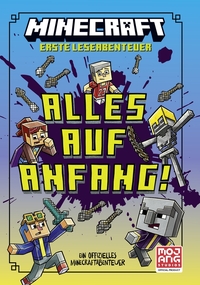 Vorderes Coverbild Minecraft Erste Leseabenteuer. Alles auf Anfang!