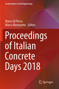Vorderes Coverbild Proceedings of Italian Concrete Days 2018