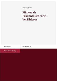 Vorderes Coverbild Fiktion als Erkenntnistheorie bei Diderot