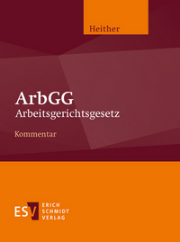Vorderes Coverbild ArbGG - - Arbeitsgerichtsgesetz - Abonnement