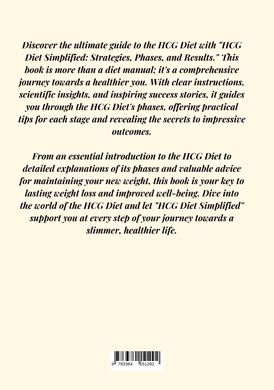 Rückseitencover HCG Diet Simplified