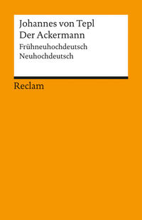 Vorderes Coverbild Der Ackermann. Frühneuhochdeutsch/Neuhochdeutsch