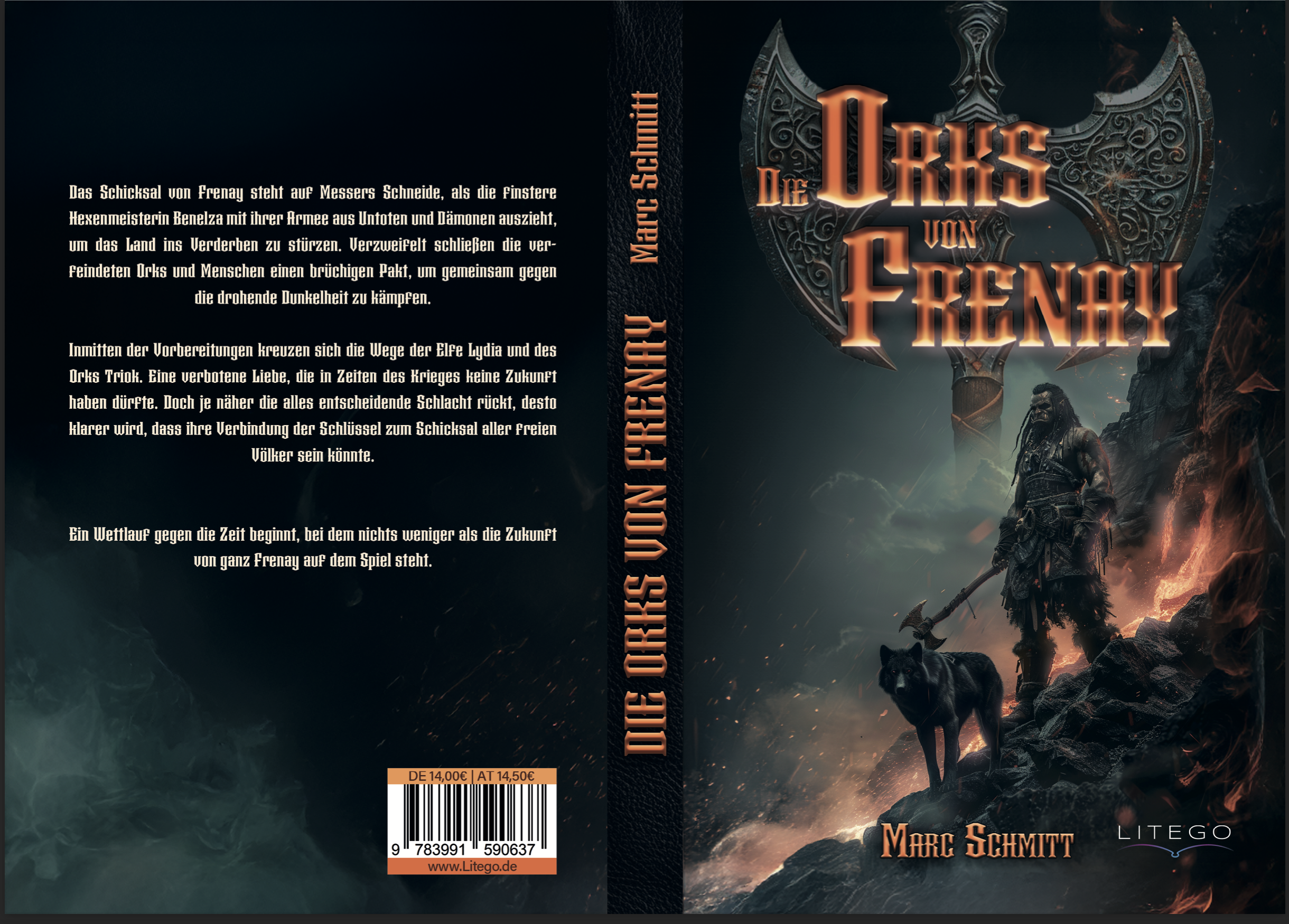 Gesamtes Coverbild Die Orks von Frenay