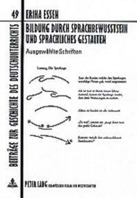 Vorderes Coverbild Bildung durch Sprachbewußtsein und sprachliches Gestalten