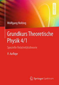 Vorderes Coverbild Grundkurs Theoretische Physik 4/1