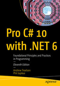 Vorderes Coverbild Pro C# 10 with .NET 6