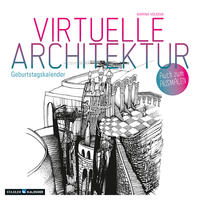 Vorderes Coverbild Virtuelle Architektur - zum Ausmalen