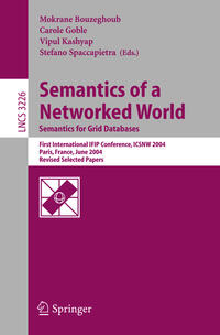 Vorderes Coverbild Semantics of a Networked World. Semantics for Grid Databases