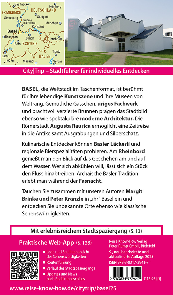 Beispielinhalt (Bild) Reise Know-How CityTrip Basel
