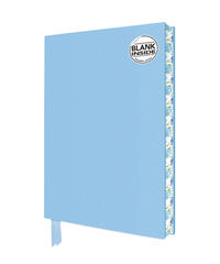Vorderes Coverbild Exquisit Notizbuch ohne Linien DIN A5: Taubenblau