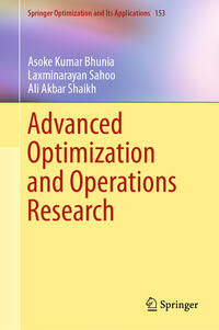 Vorderes Coverbild Advanced Optimization and Operations Research