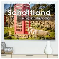 Vorderes Coverbild Schottland – schottisch unterwegs (hochwertiger Premium Wandkalender 2025 DIN A2 quer), Kunstdruck in Hochglanz