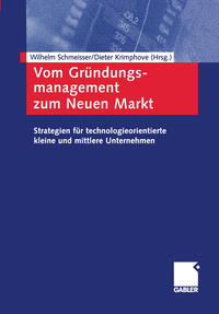Vorderes Coverbild Vom Gründungsmanagement zum Neuen Markt