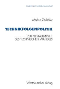Vorderes Coverbild Technikfolgenpolitik