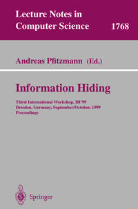 Vorderes Coverbild Information Hiding