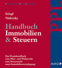 Vorderes Coverbild Handbuch Immobilien & Steuern
