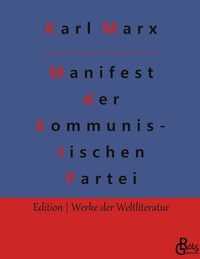 Vorderes Coverbild Manifest der kommunistischen Partei