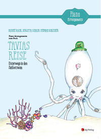Vorderes Coverbild Klaviernoten zum Buch Tavias Reise