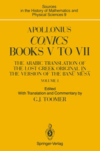 Vorderes Coverbild Apollonius: Conics Books V to VII