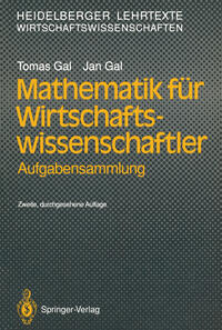 Vorderes Coverbild Mathematik für Wirtschaftswissenschaftler