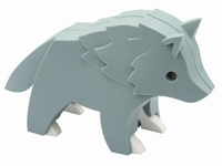 Vorderes Coverbild Halftoys Wolf