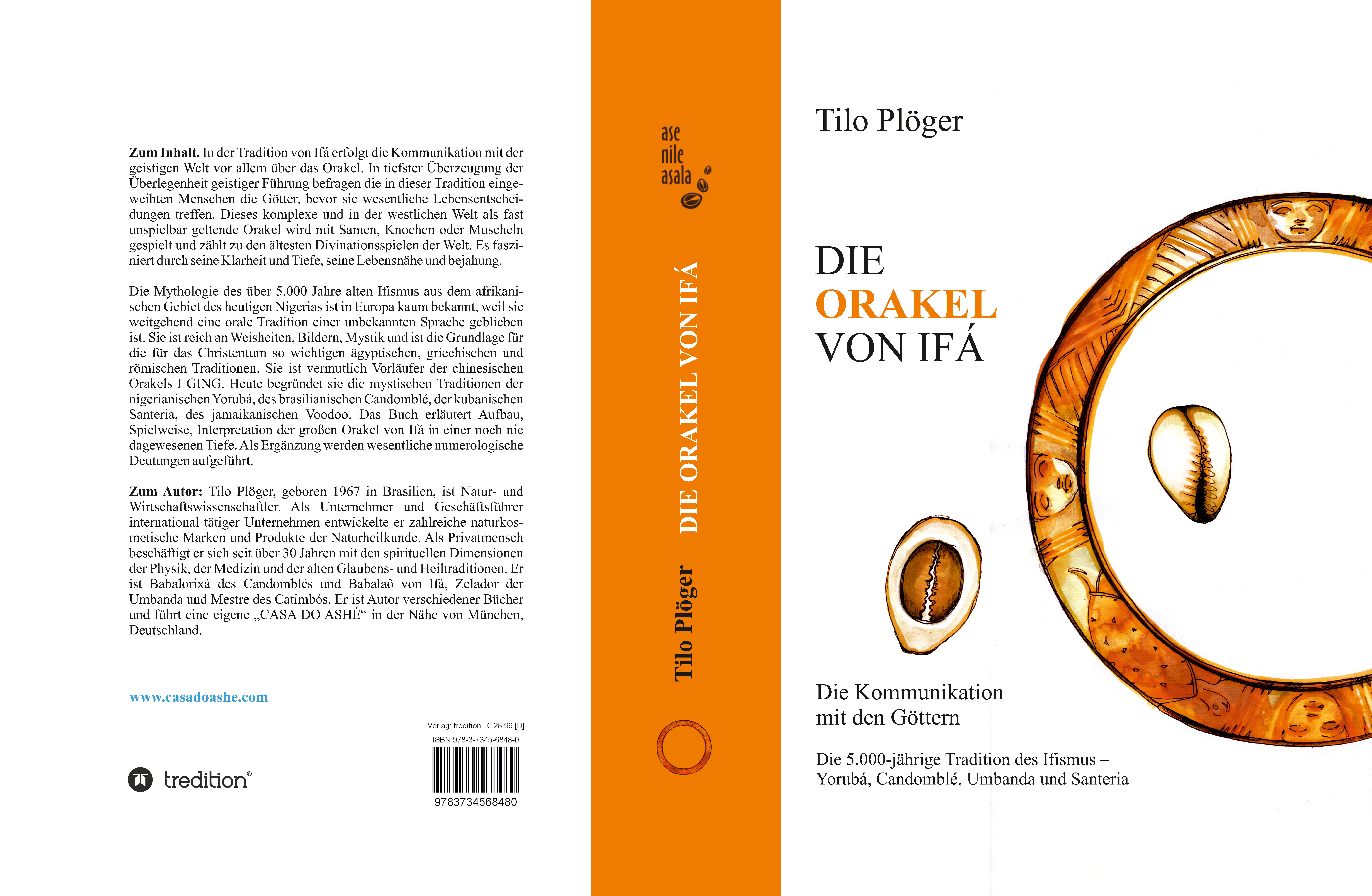 Gesamtes Coverbild DIE ORAKEL VON IFÁ