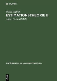 Vorderes Coverbild Estimationstheorie II