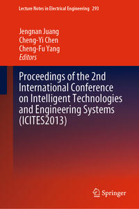 Vorderes Coverbild Proceedings of the 2nd International Conference on Intelligent Technologies and Engineering Systems (ICITES2013)