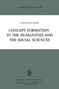 Vorderes Coverbild Concept Formation in the Humanities and the Social Sciences
