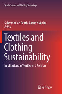 Vorderes Coverbild Textiles and Clothing Sustainability