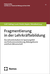 Vorderes Coverbild Fragmentierung in der Lehrkräftebildung