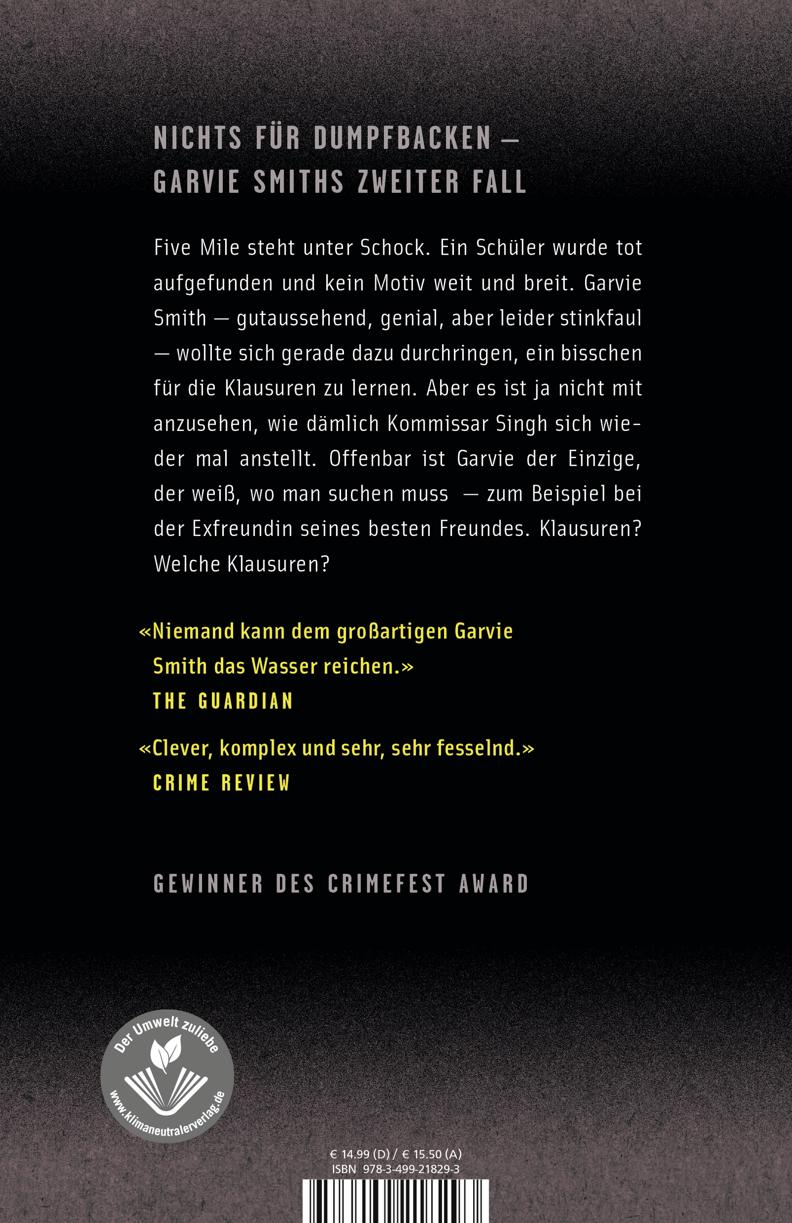 Rückseitencover Kid Got Shot
