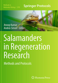 Vorderes Coverbild Salamanders in Regeneration Research