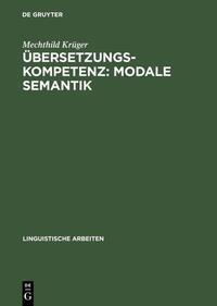 Vorderes Coverbild Übersetzungskompetenz: modale Semantik
