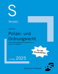 Vorderes Coverbild Skript Polizei- und Ordnungsrecht